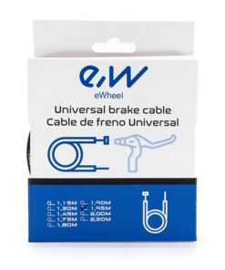 Černý brzdový plášť a lanko 1,95m