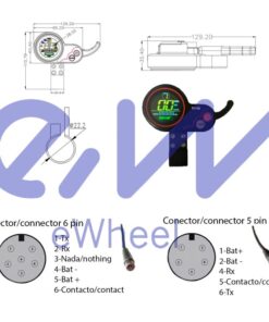 TF-100 5pinový displej