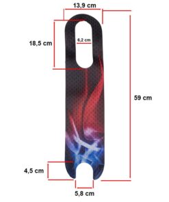 Protiskluzová PVC základna Blue and Flame pro Xiaomi - Model 2