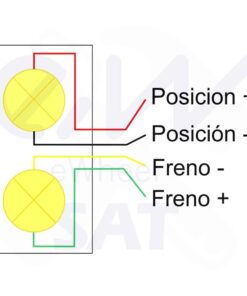 Blatník GB4 se světlem