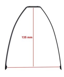 Černá kovová podpora blatníku pro MI4 Pro