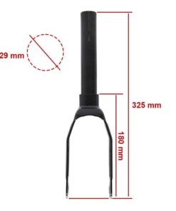 Vidlice s černým lemem pro Xiaomi