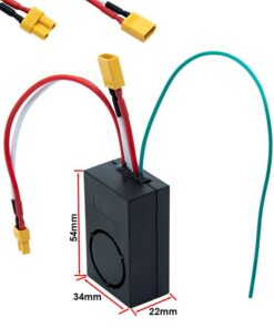 Alternative view of 36-48V Alarm XT30 Konektor [Ewheel]