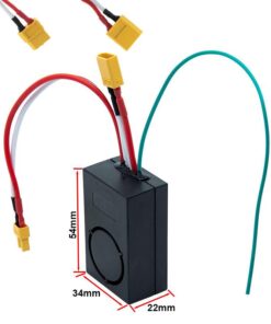 Alternative view of Alarm 36-48V konektor XT60 [Ewheel]