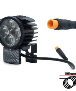 Alternative view of LED přední světlo s klaksónem D-032 30-72V pro Smartgyro