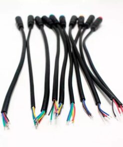 Voděodolný konektor 8 mm 4 pin - 5m