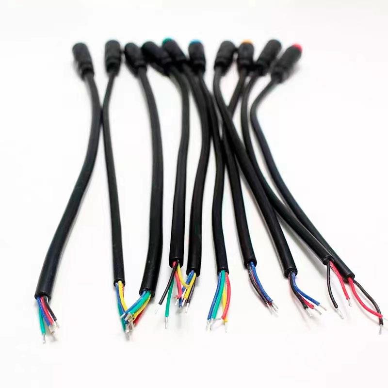 Voděodolný konektor 8 mm 4 pin - 5M - Obrázek 2