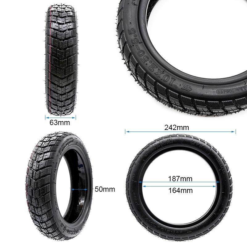 Bezduché offroad pneu 10X2,50-6,5 / GEL / Ewheel