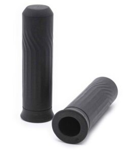 Černé silikonové rukojeti pro NIU - 2 kusy