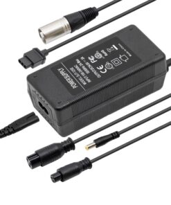 Alternative view of Nabíječka 48 V (54,6 V) 2A s konektory DC a GX pro SmartGyro Speedway/Rockway a podobné/NIU