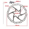 Brzdový kotouč EWD001 160mm 6H stříbrný