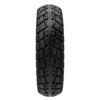 Pevná ultraléká pneumatika 8,5x2-6,1/B34 offroad červená čára [Ewheel]