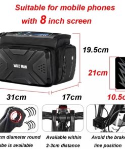 Alternative view of 4L nepromokavá taška s podpěrou [Wild Man]