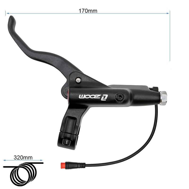 Brzdová páka L hydraulická černá ZOOM CR3 - Obrázek 2