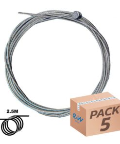 Ocelové lano 2,5 m - 5 ks