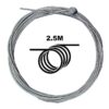 Ocelový kabel 2,5 m - 5 ks