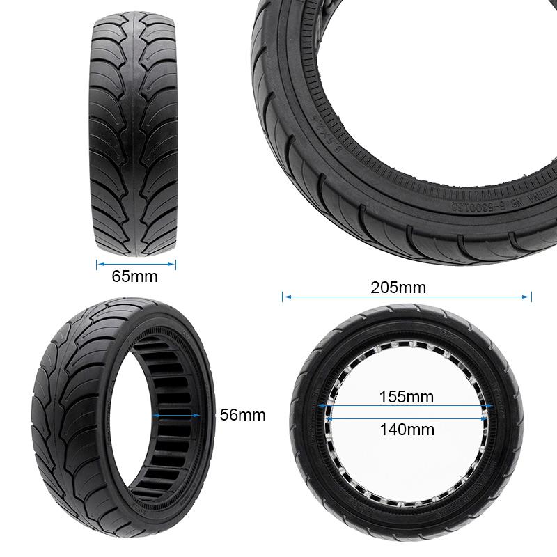 Ultralight Solid Wheel 8.5x2-6.1/B58 ewheel (Jedná se o technickou specifikaci produktu, kterou se obvykle nepřekládá, neboť zůstává součástí identifikace výrobku. Pokud byste chtěl(a) překlad popisu či funkce, prosím upřesni.) - Obrázek 3