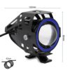 LED přední světlo U7 12-60V modré
