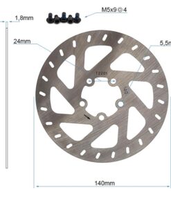 Brake disc 5H 140mm Xiaomi Mi4 [Original]
