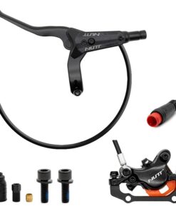Sada 4 černá hydraulická brzda A5-D, zadní [NUTT] – pohled 3