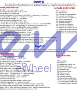 Alternative view of Displej S866 s vodotěsným konektorem [Ewheel]