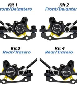 Hydraulic brake kit 4 black CR-3 Rear [Zoom]