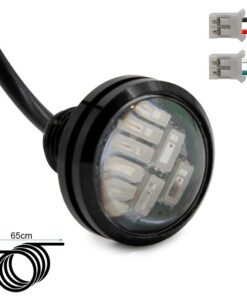 Orlí oko červené LED světlo 12-20V [Minimotors]