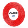 Red Cable 20 AWG - 5M
