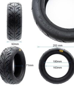 Bezdušová pneumatika městská cesta 90/65-6.5 [Ewheel]