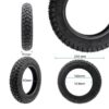 Bezdušová pneumatika offroad 10×2-6 [Ewheel]