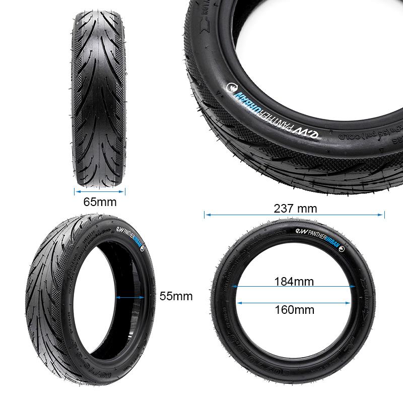Tubeless Tire 60/70-6.5 EWHEEL PANTHERURBAN With Anti-Puncture Gel - Obrázek 4