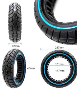 Alternative view of Pevná ultralehká offroad pneumatika modrá čára 60/70-6,5/B44 [Ewheel]