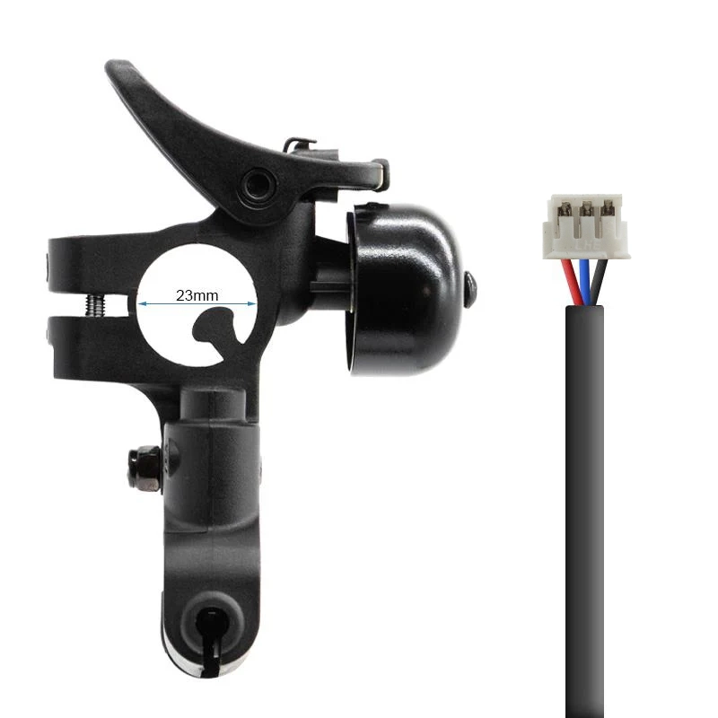 Brake shifter with hall, tensioner and bell for the NINEBOTf and D connector - JST ZH