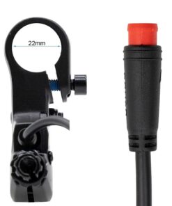 Pravá brzdová páčka s voděodolným konektorem pro Kukirin G2 Pro – pohled 3