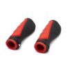 Ergonomic red silicone handles - 2 Pcs