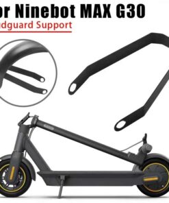 Černé kovové držáky blatníku pro NINEBOT MAX G30