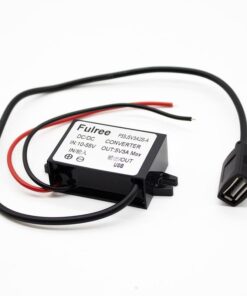 Převodník DC 11-55V na 5V 3A s USB portem [FULREE]