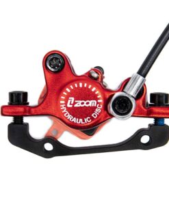 Červená hydraulická brzdová sada CR-3, přední levá – pár [ZOOM]