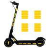 Reflective stickers 90x20 mm yellow - 20 Pcs