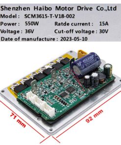 KC9 36V 15A 550W Ducati Elektronická souprava