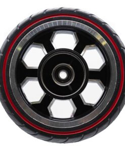 Alternative view of Ultra lehká plná pneumatika 8x2,5-6,1/B58 - červená linie (pasuje na DUALTRON Mini) [eWheel]