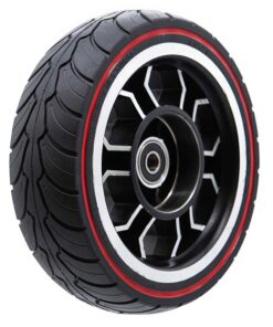 Alternative view of Ultra lehká plná pneumatika 8x2,5-6,1/B58 - červená linie (pasuje na DUALTRON Mini) [eWheel]