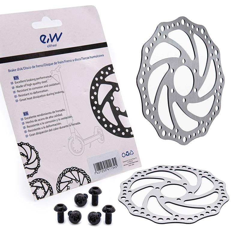 Brake disc 160 mm 6h silver - 48 mm - Obrázek 3