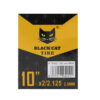 Premium Camera 2.0mm Thickness 10x2/2.125 Straight Valve Black Cat