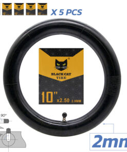 Alternative view of Prémiová duše tloušťka 2,0 mm 10x2,5 ventil 90x90º Černá kočka