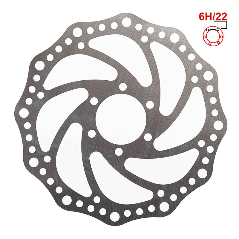 Brake disc 160 mm 6h silver - 48 mm - Obrázek 4