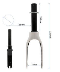 Alternative view of Vidlička s bílou výzdobou pro Xiaomi
