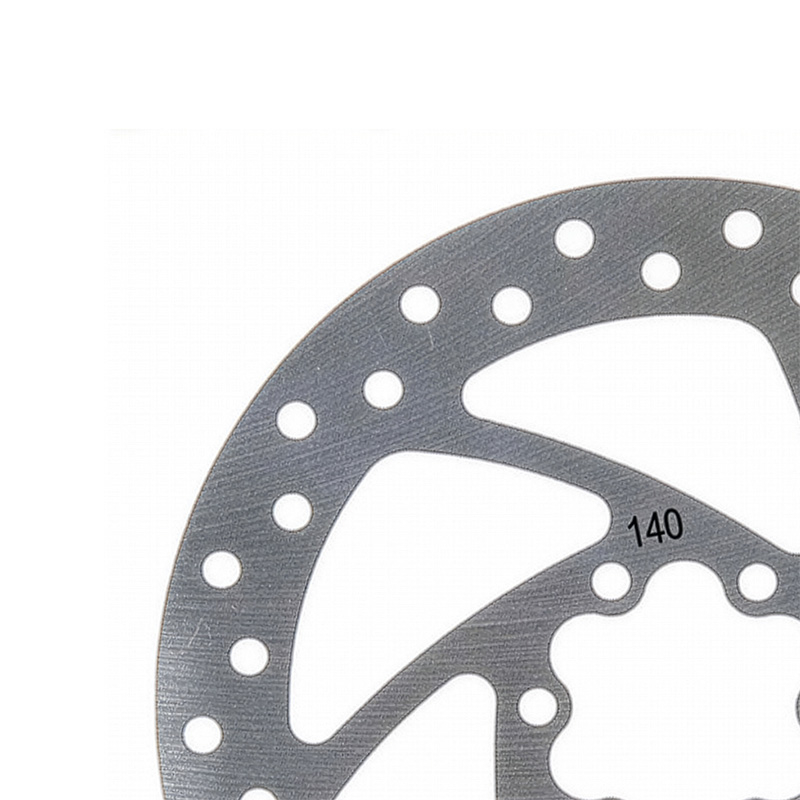 Brzdový kotouč 140 mm 6 otvorů stříbrný - Obrázek 3