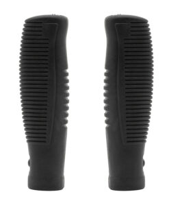 Černé silikonové rukojeti pro KUGOO S1 - 2 kusy