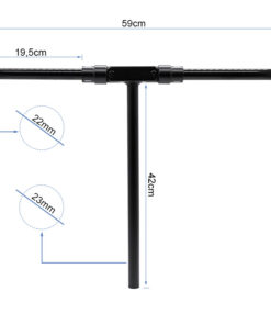Alternative view of Skládané řídítko 42/59 cm pro SmartGyro